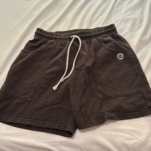 Big bud press sweat shorts in espresso brown